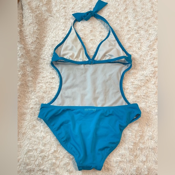 Billabong Y2K Trikini Bikini One Piece Sexy Miami Summer Beach Sz M - Picture 2 of 9